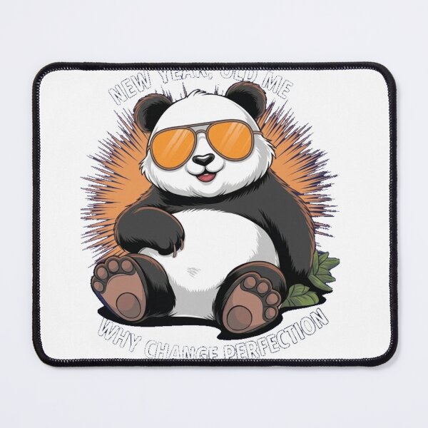 Item preview, Funny New Year Old Me Panda Sarcastic Quote designed and sold by Fun-and-joy.