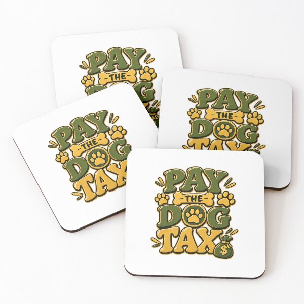 Item preview, Pay The Dog Tax Funny Trending Dog Lover designed and sold by Rod & Retriever.
