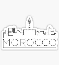 Morocco cityscape Sticker