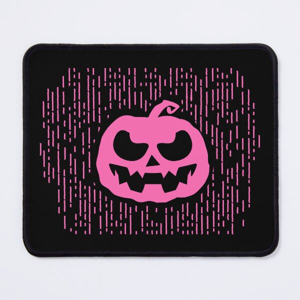Item preview, Pink Carved Jack-o'-Lantern Halloween Design designed and sold by pattern-archive.
