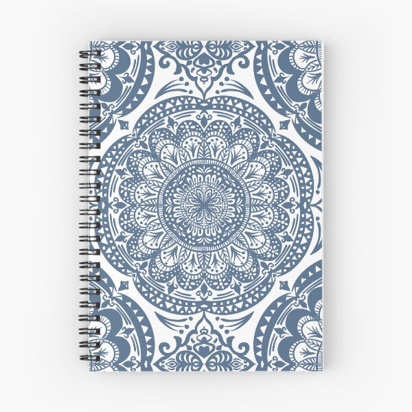 Item preview, Dark Blue Bohemian Mandala Pattern designed and sold by EWIKA By Ekawit.