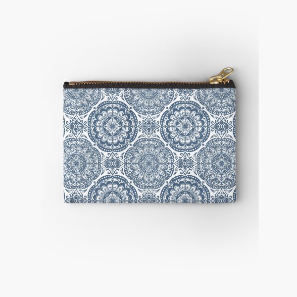 Item preview, Dark Blue Bohemian Mandala Pattern designed and sold by EWIKA By Ekawit.