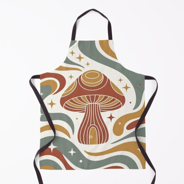 Item preview, Enchanting Mushroom House - Groovy 70s Vintage designed and sold by design-rebell.