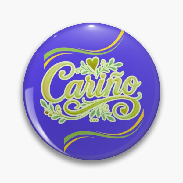 Item preview, Cariño Spanish Word For Honey Darling Leafy Floral Poster designed and sold by Miheerala.