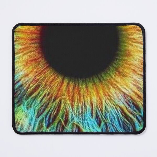 Item preview, Colorful Human Iris Extreme Macro Psychedelic Eye Texture Art designed and sold by LYAN-STORE.