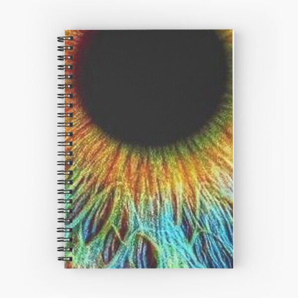 Item preview, Colorful Human Iris Extreme Macro Psychedelic Eye Texture Art designed and sold by LYAN-STORE.
