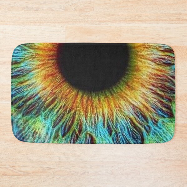 Item preview, Colorful Human Iris Extreme Macro Psychedelic Eye Texture Art designed and sold by LYAN-STORE.