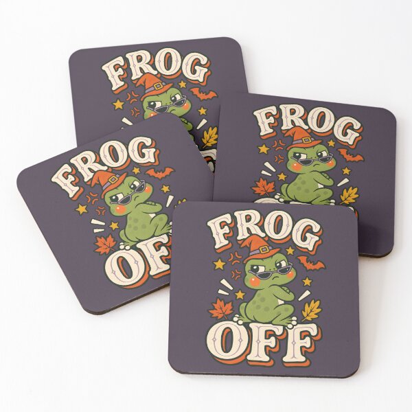 Item preview, Frog Off – Sarcastic Frog Halloween Humor designed and sold by  MAD's Recreation Studio.