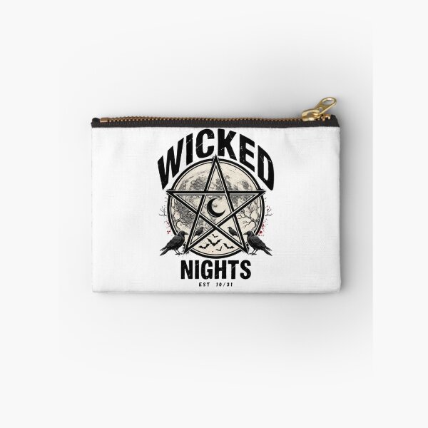 Item preview, Wicked Nights Pentagram Witch Design Graphic Tee v1 designed and sold by DarylWelsh2024.