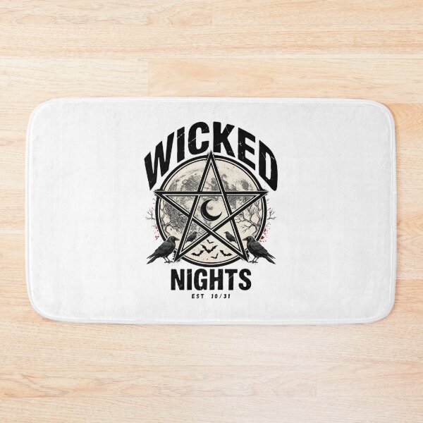 Item preview, Wicked Nights Pentagram Witch Design Graphic Tee v1 designed and sold by DarylWelsh2024.