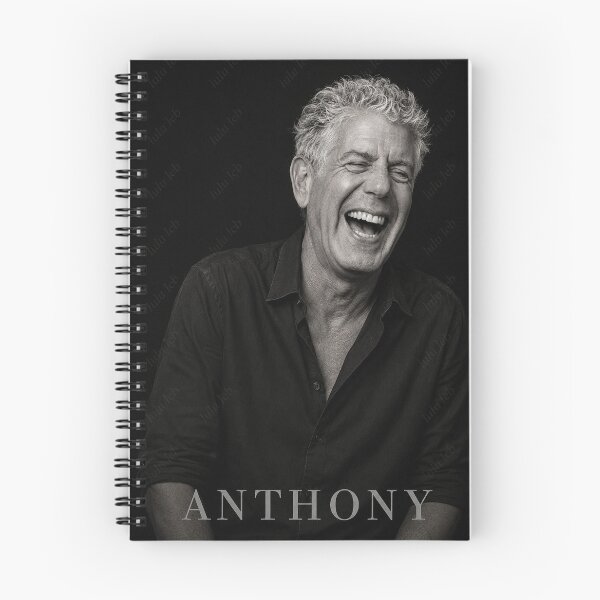 Item preview, Anthony Bourdain – A Luminous Character designed and sold by LuluLeb.