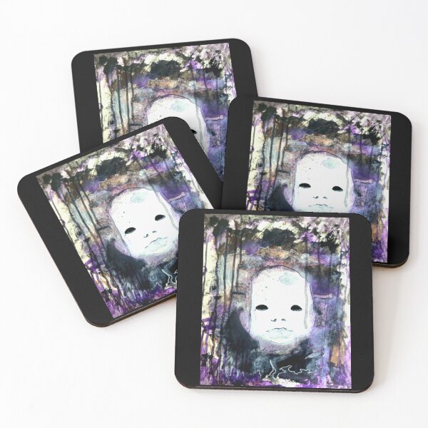 Item preview, Creepy Doll Heads designed and sold by PopFright Art Company .