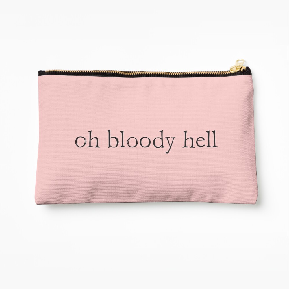 modern pink tampon bag - INdiscreet cozy for tampons, pads, menstrual  products Zipper Pouch for Sale by dreadfulgirl