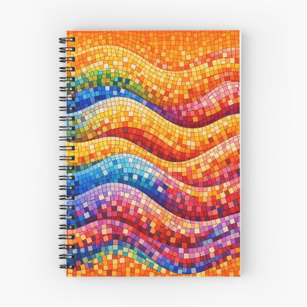 Item preview, Flowing color mosaic lines designed and sold by Sigtrix.