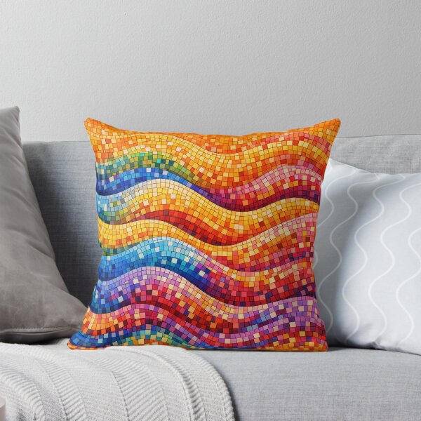 Item preview, Flowing color mosaic lines designed and sold by Sigtrix.