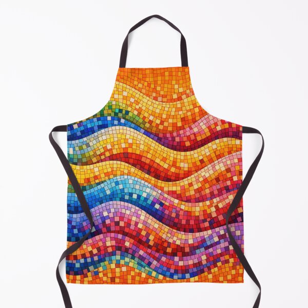Item preview, Flowing color mosaic lines designed and sold by Sigtrix.