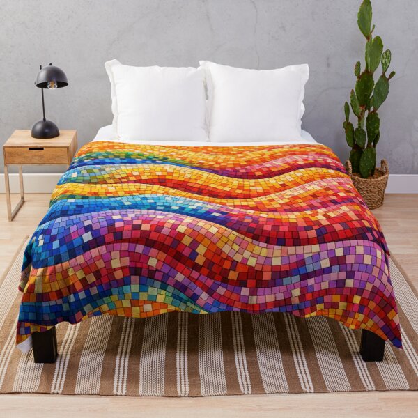 Item preview, Flowing color mosaic lines designed and sold by Sigtrix.