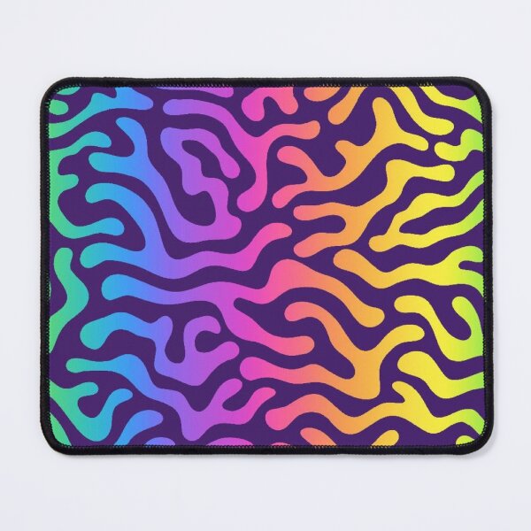Item preview, Rainbow Turing Pattern Neon Psychedelic Bio Organic Camo Art designed and sold by LYAN-STORE.