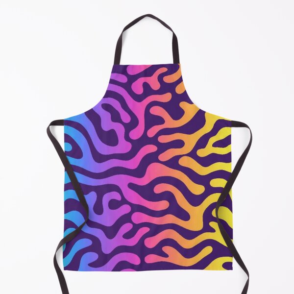Item preview, Rainbow Turing Pattern Neon Psychedelic Bio Organic Camo Art designed and sold by LYAN-STORE.