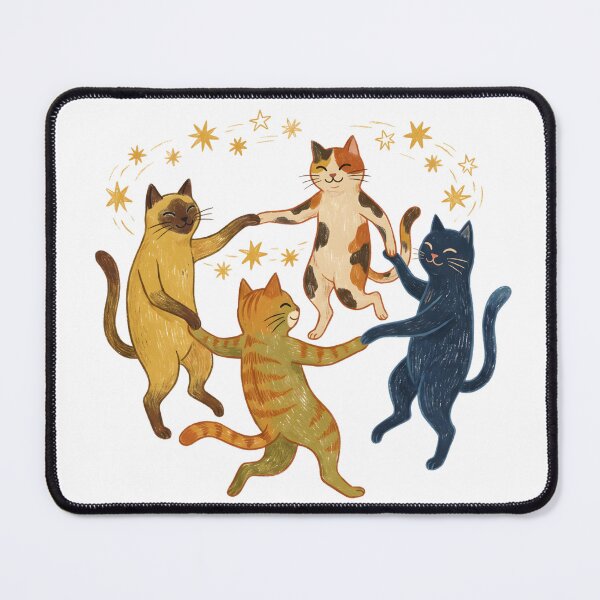 Item preview, Cottagecore Cat Dance Vintage Illustration designed and sold by Abdeelol.