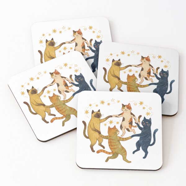 Item preview, Cottagecore Cat Dance Vintage Illustration designed and sold by Abdeelol.
