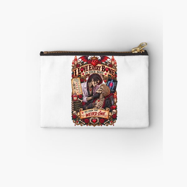 Item preview, DARK LOVE ❤️ - MONSTER ROMANCE COLLETION - SKELETON LOVE - I LOVE EVERY BONE IN YOUR BODY - YES, EVEN THAT WEIRD ONE - GAY PRIDE designed and sold by WheelieGdArt.