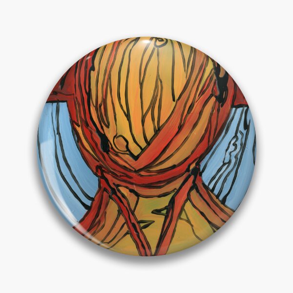 Item preview, The Incandescent Head - Abstract Dutch Expressionist Art designed and sold by Dwaalhaas.com.