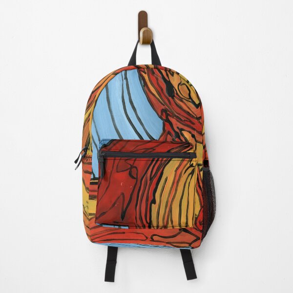 Item preview, The Incandescent Head - Abstract Dutch Expressionist Art designed and sold by Dwaalhaas.com.