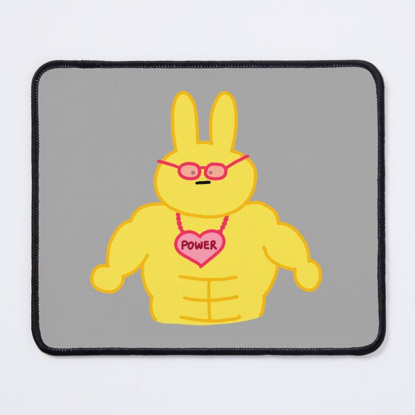 Item preview, Power yellow rabbit designed and sold by superbaechoo.