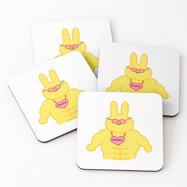 Item preview, Power yellow rabbit designed and sold by superbaechoo.