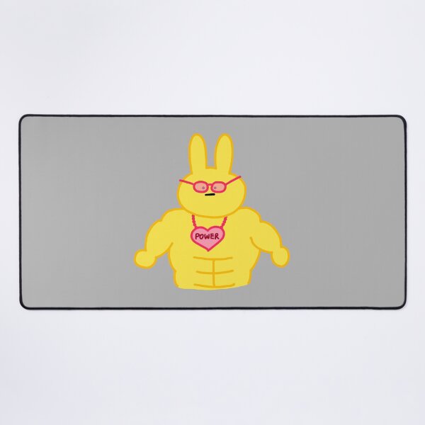 Item preview, Power yellow rabbit designed and sold by superbaechoo.