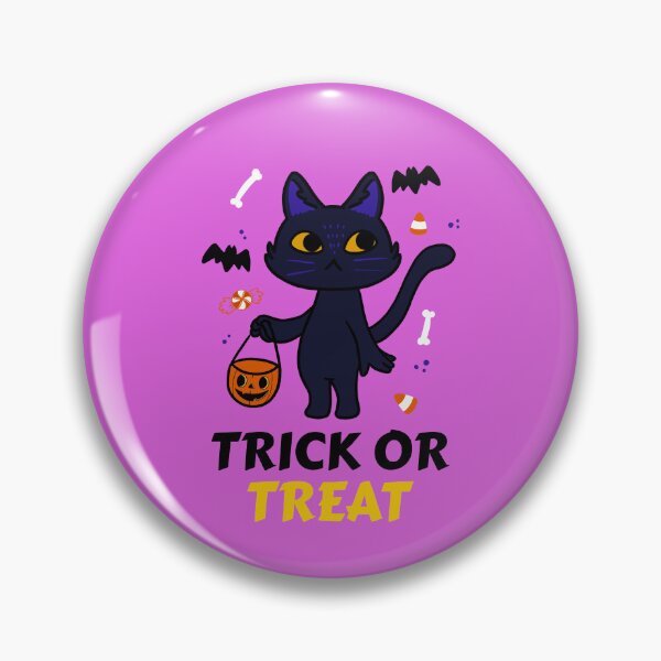 Item preview, Trick or Treat Cat – Magenta Night designed and sold by Novel Works Studio.