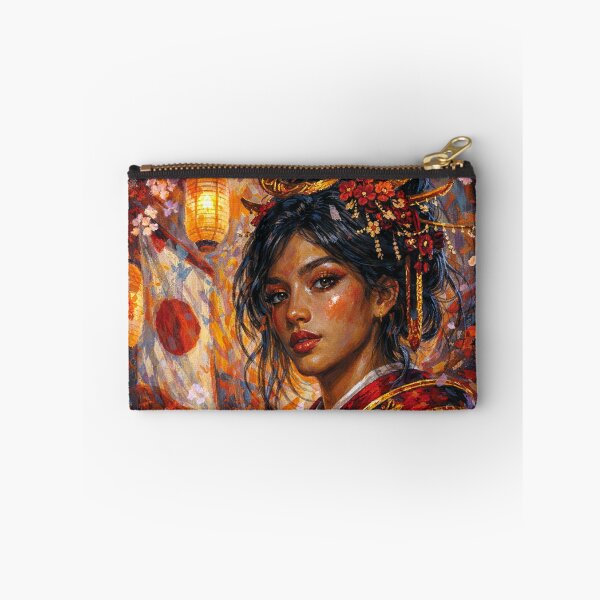 Item preview, The Samurai Woman – Japanese Warrior Painting designed and sold by GalleryKauffeld.