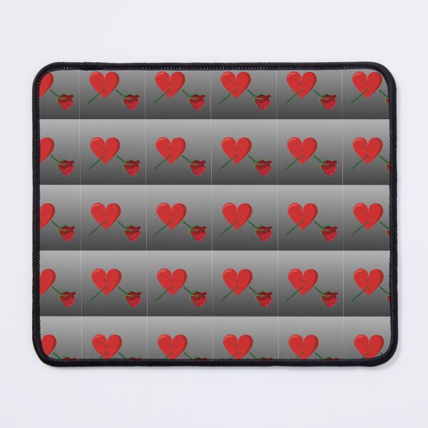 Item preview, Broken Heart Pierced by Red Rose designed and sold by Markedin.