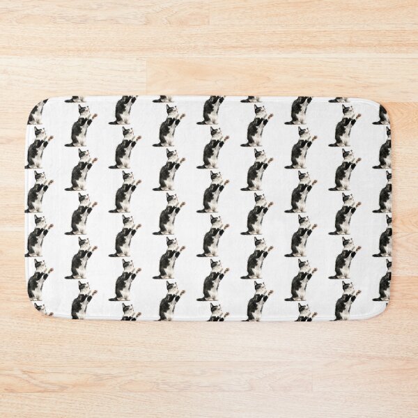 Item preview, Cat | Black & White Cat | Minimal Pet Aesthetic Art designed and sold by Mandayartstudio.