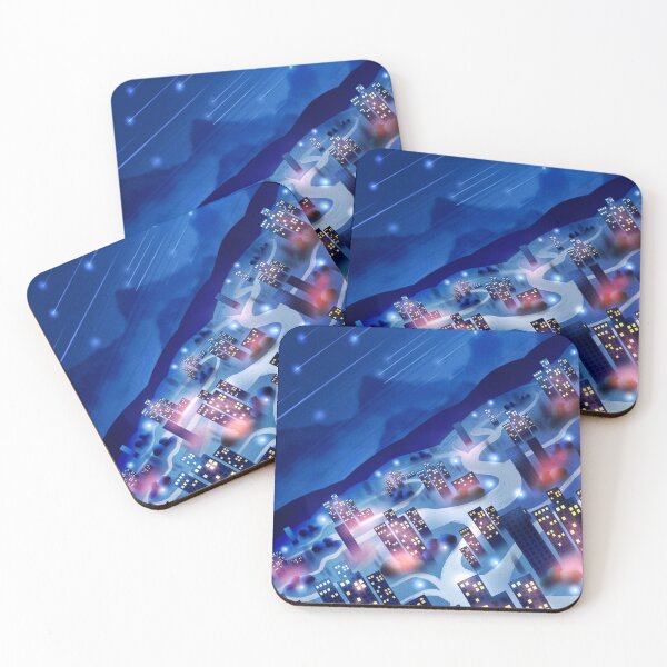 Item preview, City Under a Starry Rain designed and sold by NatsukotheMun.