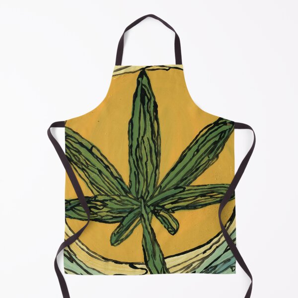 Item preview, Hemp Emblem in Orbit – Outsider Art & Botanical Design by Dwaalhaas designed and sold by Dwaalhaas Applied Design.