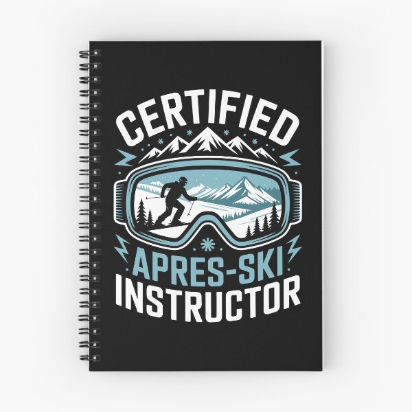 Item preview, CERTIFIED APRES‑SKI INSTRUCTOR designed and sold by jkrphoto.