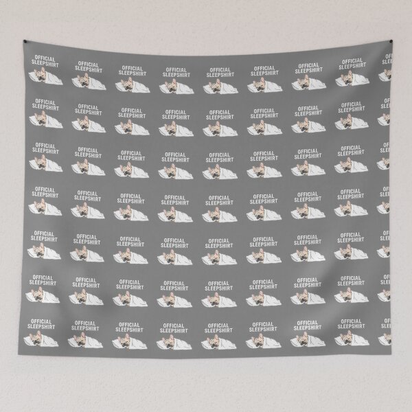 Item preview, Official Sleepshirt French Bulldog Dog Lover Sleepy Relaxation designed and sold by SofiBlair.