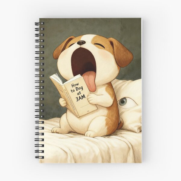 Item preview, Sleepy Dog Reading Book - Easily Distracted by Books designed and sold by designer14years.