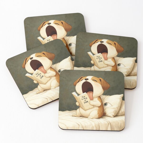 Item preview, Sleepy Dog Reading Book - Easily Distracted by Books designed and sold by designer14years.