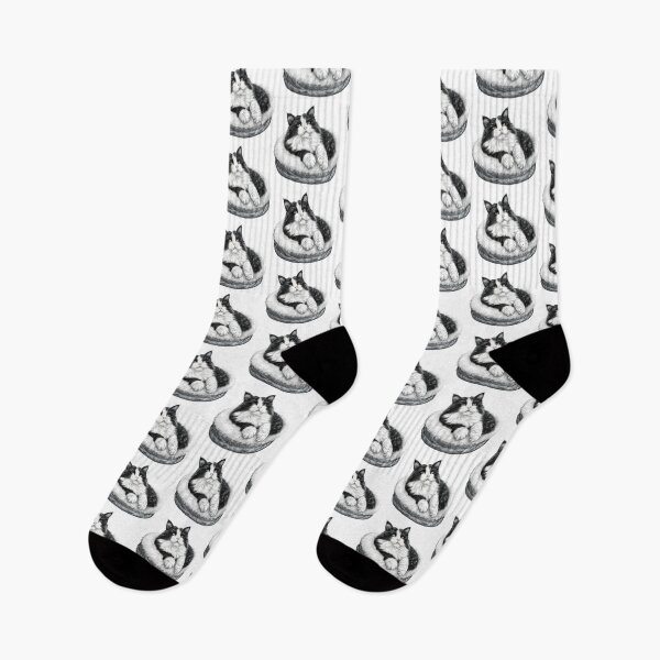 Item preview, Cat | Black & White Cat | Minimal Pet Aesthetic Art designed and sold by Mandayartstudio.