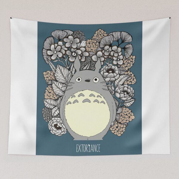 Item preview, Cute kawaii toro [[totoros's]] go -%[ghiblis]%-flower aways designed and sold by osianbunart.
