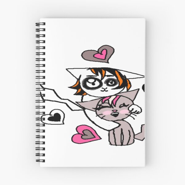 Item preview, Adorable Emo Kitty Couple designed and sold by Rainbowland123.