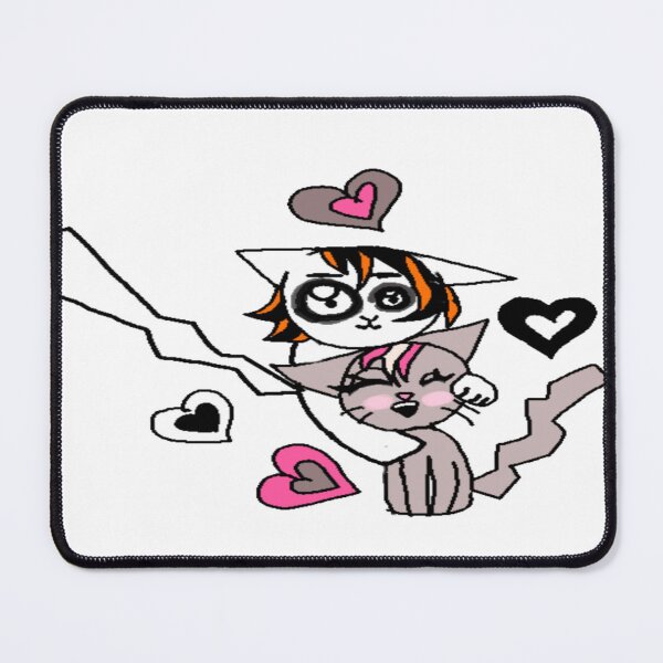 Item preview, Adorable Emo Kitty Couple designed and sold by Rainbowland123.