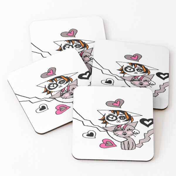 Item preview, Adorable Emo Kitty Couple designed and sold by Rainbowland123.