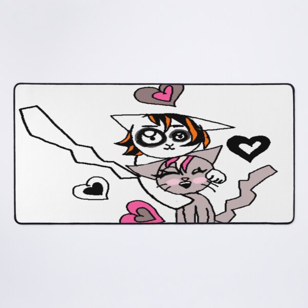Item preview, Adorable Emo Kitty Couple designed and sold by Rainbowland123.