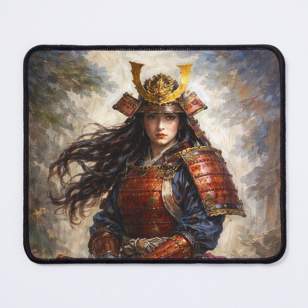 Item preview, Copy of The Samurai Woman – Japanese Warrior Painting designed and sold by GalleryKauffeld.