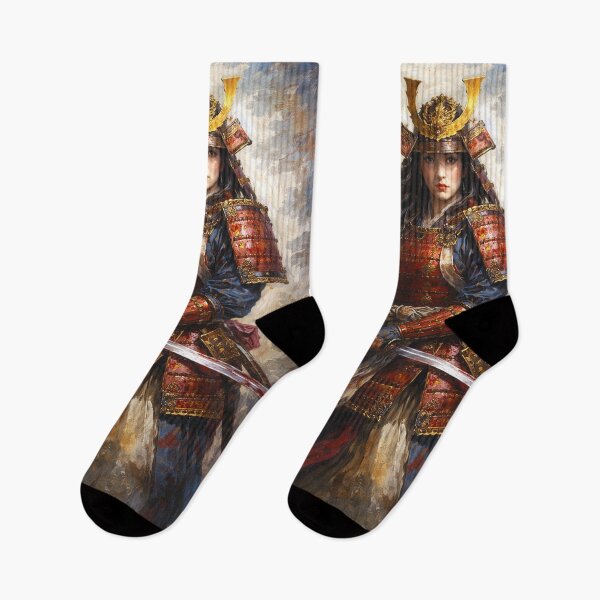 Item preview, Copy of The Samurai Woman – Japanese Warrior Painting designed and sold by GalleryKauffeld.