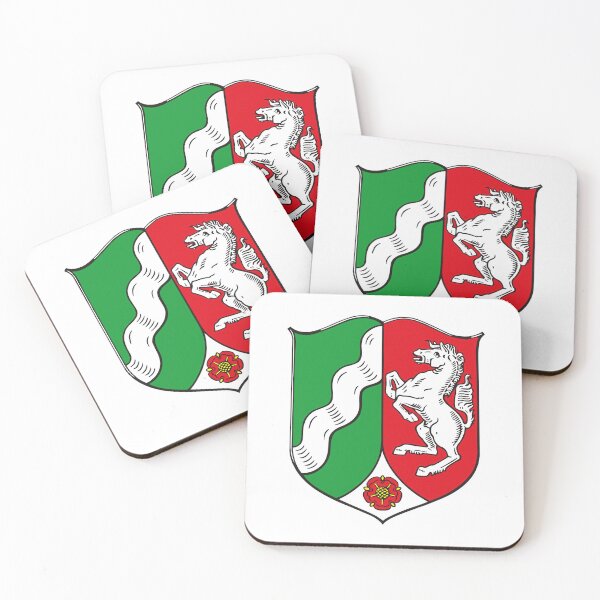 Item preview, North Rhine Westphalia Coat of Arms designed and sold by Retr0Tshirts.